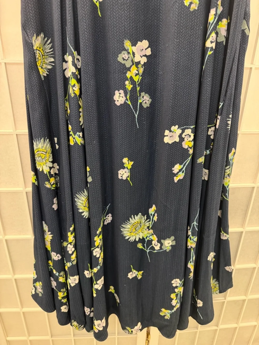 Free People Lost In You Midi Floral Dress